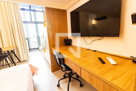 Sala  de apartamento para alugar com 1 quarto, 25m² em Perdizes, São Paulo