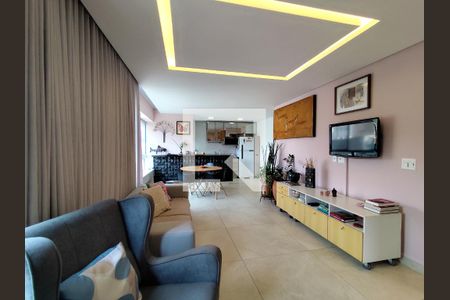 Sala de apartamento à venda com 3 quartos, 76m² em Luxemburgo, Belo Horizonte