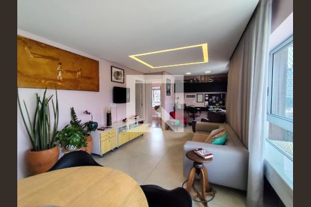 Sala de apartamento à venda com 3 quartos, 76m² em Luxemburgo, Belo Horizonte