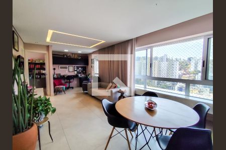 Sala de apartamento à venda com 3 quartos, 76m² em Luxemburgo, Belo Horizonte