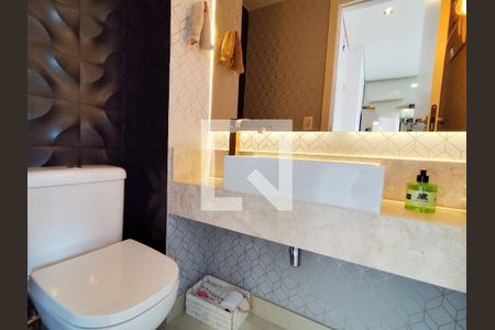 Lavabo de apartamento à venda com 3 quartos, 76m² em Luxemburgo, Belo Horizonte