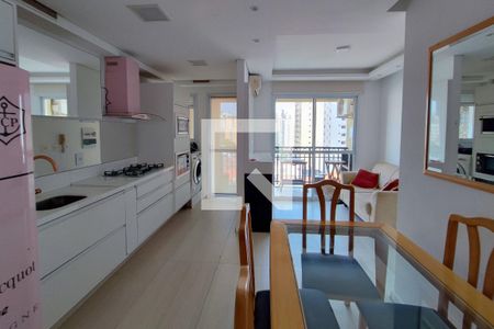 Sala de Jantar de apartamento para alugar com 1 quarto, 47m² em Cambuí, Campinas