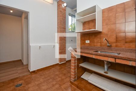 Cozinha de casa para alugar com 1 quarto, 25m² em Conjunto Residencial Jardim Canaa, São Paulo