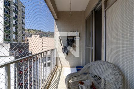 Sala Varanda de apartamento à venda com 2 quartos, 79m² em Andaraí, Rio de Janeiro