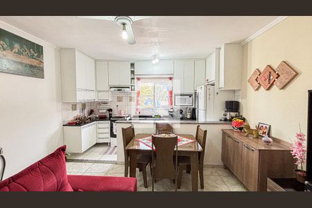 Sala - Sala de Jantar de apartamento à venda com 2 quartos, 50m² em Vila Junqueira, Santo André