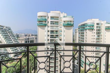 Varanda de apartamento para alugar com 1 quarto, 48m² em Barra da Tijuca, Rio de Janeiro