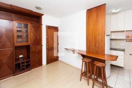 Sala de apartamento para alugar com 1 quarto, 30m² em Moema, São Paulo