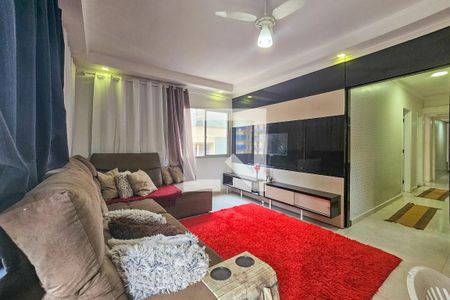 Sala de apartamento para alugar com 3 quartos, 113m² em Loteamento Joao Batista Juliao, Guarujá