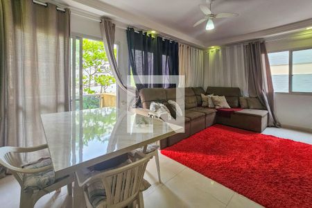 Sala de apartamento para alugar com 3 quartos, 113m² em Loteamento Joao Batista Juliao, Guarujá