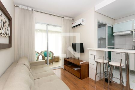 Sala de apartamento para alugar com 1 quarto, 54m² em Cerqueira César, São Paulo