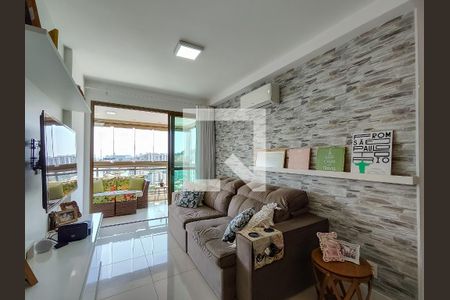 Sala de apartamento à venda com 3 quartos, 81m² em Rio Comprido, Rio de Janeiro