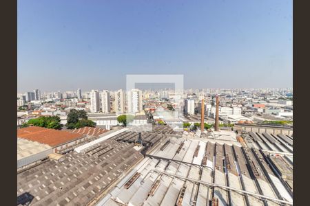 Varanda - Vista de apartamento à venda com 1 quarto, 38m² em Brás, São Paulo