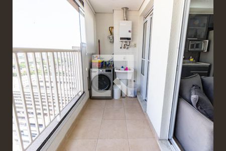 Varanda de apartamento à venda com 1 quarto, 38m² em Brás, São Paulo