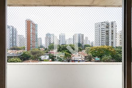 Varanda da Sala de apartamento para alugar com 4 quartos, 146m² em Campo Belo, São Paulo