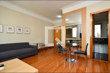 Quarto/suite de apartamento à venda com 1 quarto, 72m² em Lourdes, Belo Horizonte