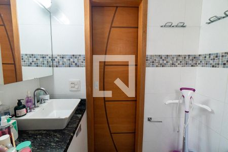 Banheiro da Suíte de apartamento à venda com 3 quartos, 90m² em Parque Imperial, São Paulo