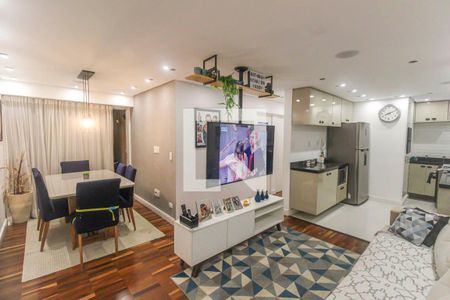 Sala de apartamento à venda com 2 quartos, 57m² em Vila Lúcia, São Paulo