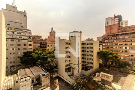 Vista da Sala de apartamento para alugar com 1 quarto, 26m² em Vila Buarque, São Paulo