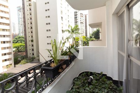 Varanda de apartamento para alugar com 3 quartos, 92m² em Indianópolis, São Paulo