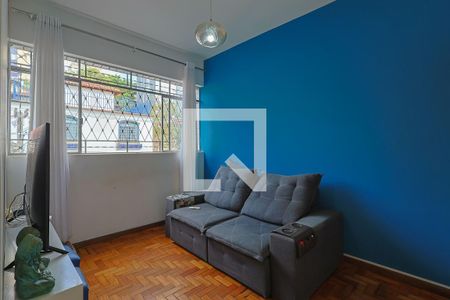 Sala de apartamento à venda com 2 quartos, 60m² em Serra, Belo Horizonte