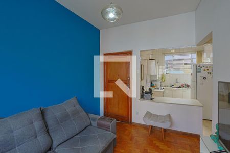 Sala de apartamento à venda com 2 quartos, 60m² em Serra, Belo Horizonte