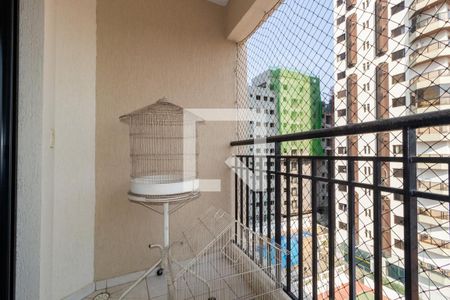 Varanda de apartamento à venda com 3 quartos, 80m² em Vila Regente Feijó, São Paulo