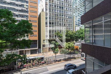 Vista da Sala/Quarto de kitnet/studio para alugar com 1 quarto, 40m² em Bela Vista, São Paulo