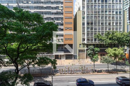 Vista da Sala/Quarto de kitnet/studio para alugar com 1 quarto, 40m² em Bela Vista, São Paulo