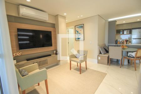 Sala de apartamento à venda com 2 quartos, 85m² em Vila Bertioga, São Paulo