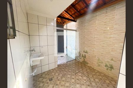 Área de Serviço de casa à venda com 2 quartos, 95m² em Diamante, Belo Horizonte