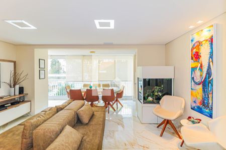 Sala de apartamento à venda com 3 quartos, 98m² em Santo Amaro, São Paulo