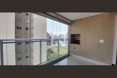 Varanda gourmet de apartamento à venda com 2 quartos, 91m² em Jardim, Santo André