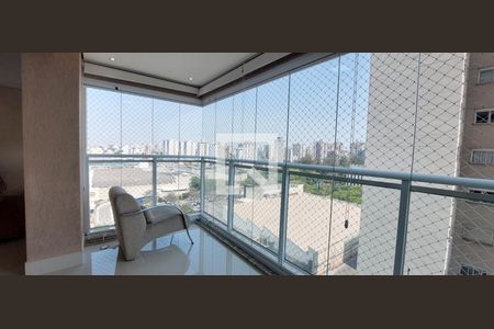 Varanda gourmet de apartamento à venda com 2 quartos, 91m² em Jardim, Santo André