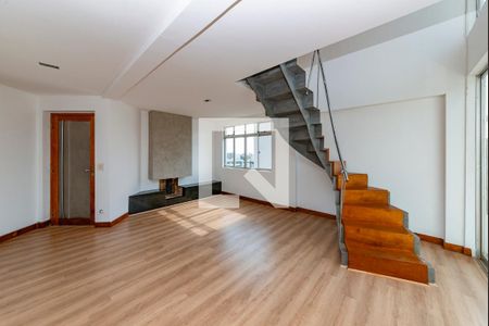 Sala de apartamento para alugar com 1 quarto, 157m² em Luxemburgo, Belo Horizonte