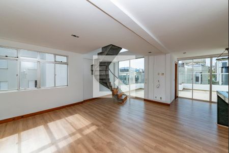 Sala de apartamento para alugar com 1 quarto, 157m² em Luxemburgo, Belo Horizonte