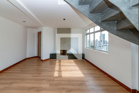 Sala de apartamento para alugar com 1 quarto, 157m² em Luxemburgo, Belo Horizonte