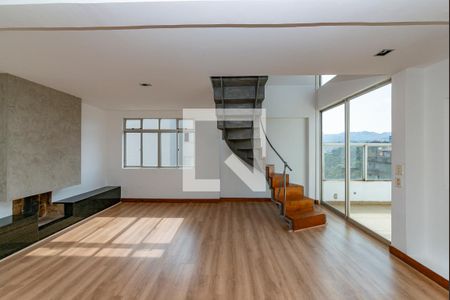 Sala de apartamento para alugar com 1 quarto, 157m² em Luxemburgo, Belo Horizonte