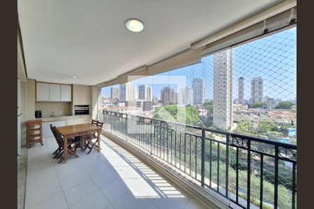 Varanda de apartamento à venda com 4 quartos, 153m² em Vila Romana, São Paulo