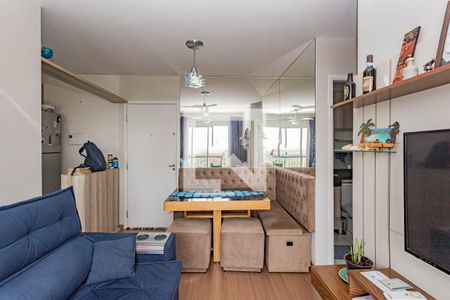 Sala de apartamento para alugar com 2 quartos, 46m² em Campanário, Diadema