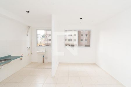 Sala de apartamento à venda com 2 quartos, 50m² em Jk, Contagem