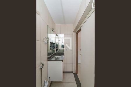 Banheiro da Suíte de apartamento à venda com 3 quartos, 97m² em Coracao de Jesus, Belo Horizonte