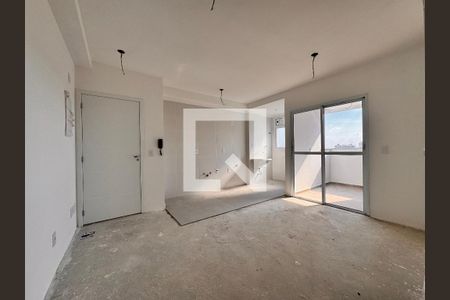 Sala de apartamento à venda com 2 quartos, 58m² em Jardim, Santo André