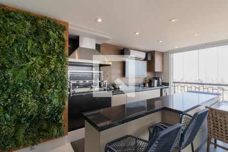 Varanda Gourmet de apartamento à venda com 3 quartos, 182m² em Vila Rosalia, Guarulhos