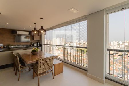 Varanda Gourmet de apartamento à venda com 3 quartos, 182m² em Vila Rosalia, Guarulhos