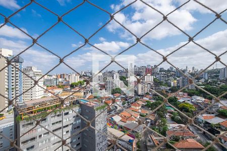 Sala/Varanda - Vista de apartamento à venda com 2 quartos, 87m² em Pinheiros, São Paulo