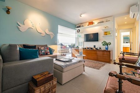 Sala/Varanda de apartamento à venda com 2 quartos, 87m² em Pinheiros, São Paulo