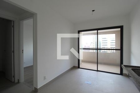 Sala/Cozinha de kitnet/studio à venda com 1 quarto, 31m² em Indianópolis, São Paulo