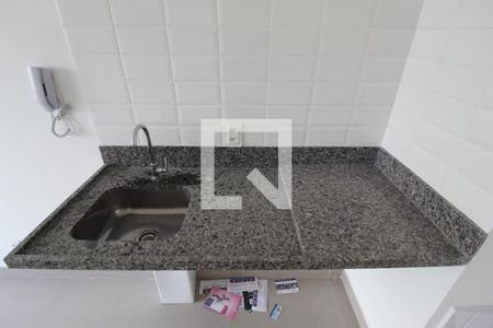 Sala/Cozinha de kitnet/studio à venda com 1 quarto, 31m² em Indianópolis, São Paulo