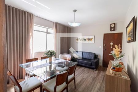 Sala  de apartamento à venda com 3 quartos, 83m² em Itapoã, Belo Horizonte