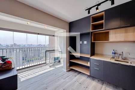 Sala/Quarto de kitnet/studio para alugar com 1 quarto, 23m² em Vila Mariana, São Paulo